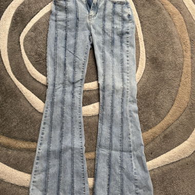 Light Blue Flared Jeans