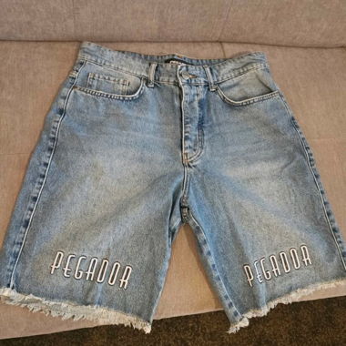 Short in jeans Pegador