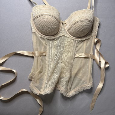 Lace Corset Bustier Top
