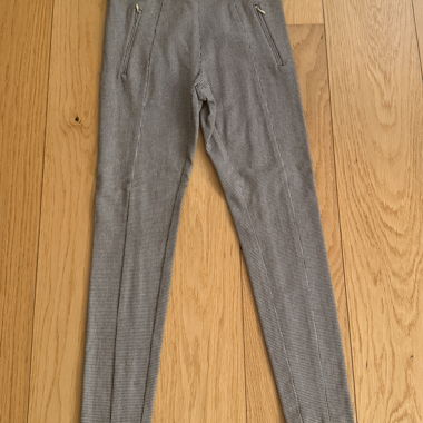 H&M Hosen schwarz und weiss mit Hahnentritt