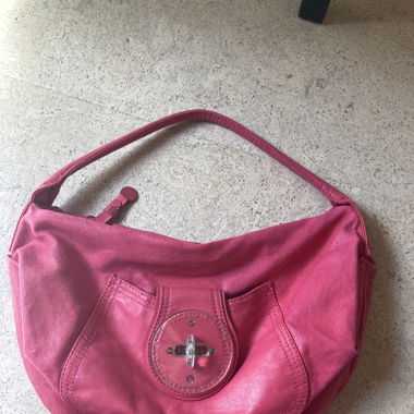 Pinke Tasche
