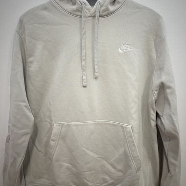 Sweat à capuche Nike en greige