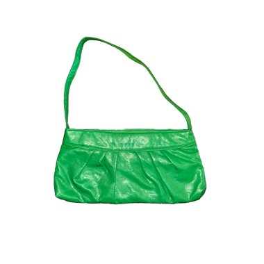 kleine grüne Schultertasche