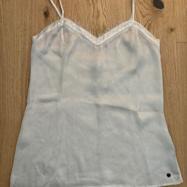 Top in raso con pizzo Garcia Jeans