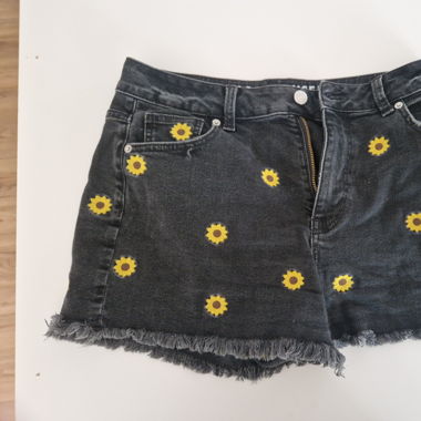 High rise mom shorts
