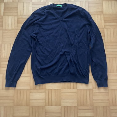 Benetton V-Ausschnitt Pullover
