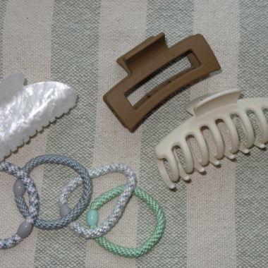 Set di elastici per capelli e fermagli