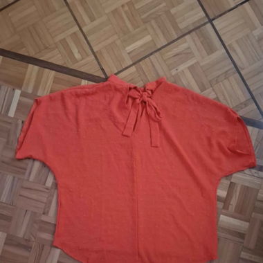 Shein Orange Shirt 