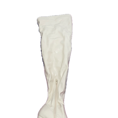 White High Heel Boots – Size EU 39.5