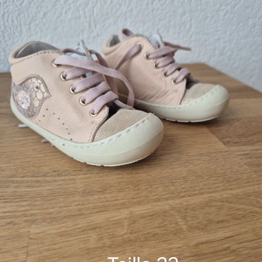 Kinder-Sneaker rosa Grösse 22