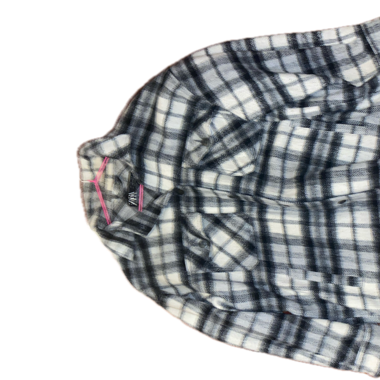 Checked Long Jacket – ZARA (size  L)