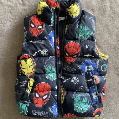 Gilet doudoune Marvel H&M enfant 4-6A