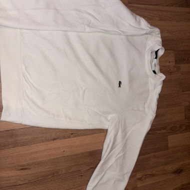 Lacoste White Sweatshirt M