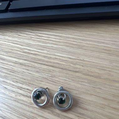 Circle earrings 