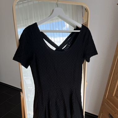 Basic Sommerkleid black 