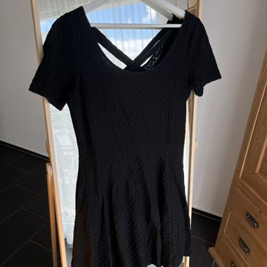 Basic Sommerkleid black 