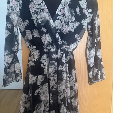 Floral Wrap Dress