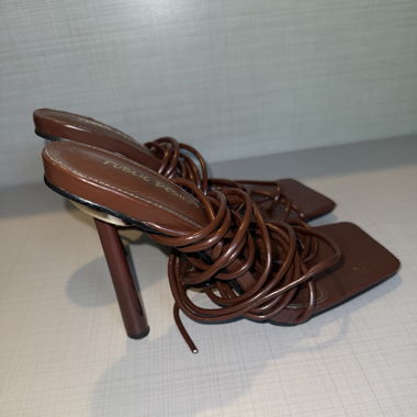Public Desire high heels mit Schnüren 