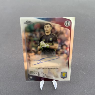 Autogrammkarte Emiliano Martinez (auto)