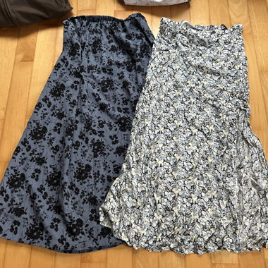 Bundle di 2 gonne – Floral Y2K / Vintage