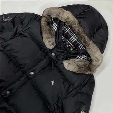Giacca in pelliccia Burberry giapponese anni 2000