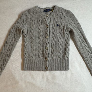 Polo Ralph Lauren Grey Cardigan