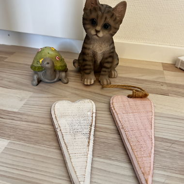 Set d’animaux décoratifs en bois