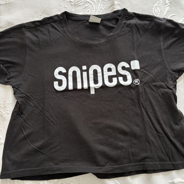 T-shirt Cropped Snipes