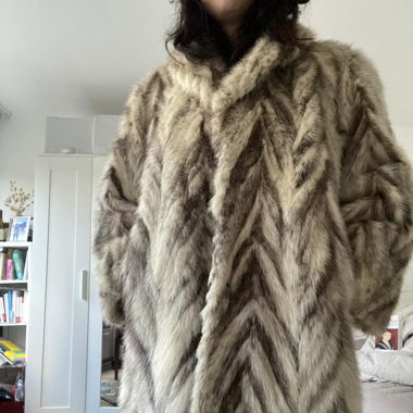 Vintage Real Fur Coat : Fourreur Jehlen