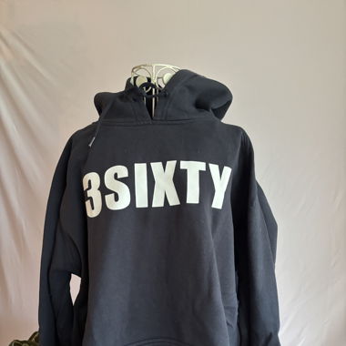 3Sixty schwarzer Pullover