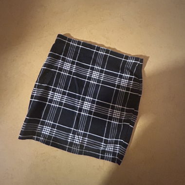 Jupe pour femmes à carreaux
