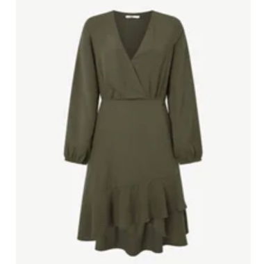 Pepe Jeans Olive Green Dress
