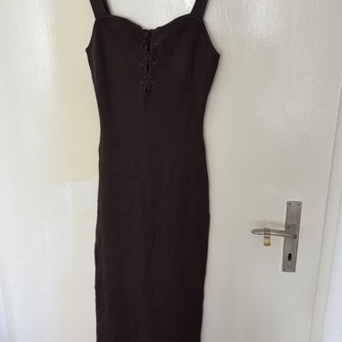 Braunes h&m kleid