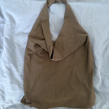 Bershka Débardeur halter noir XS