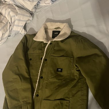 Vans drill chore jacke gefüttert 