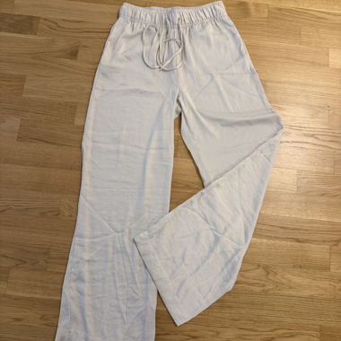 Pantalon fluide beige