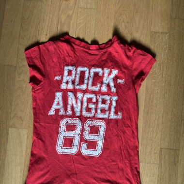 Rock angel red shirt