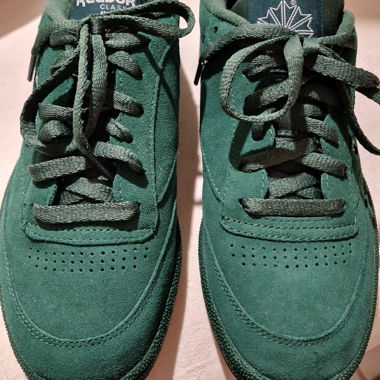 Baskets Reebok vert foncé, neuves, taille 39