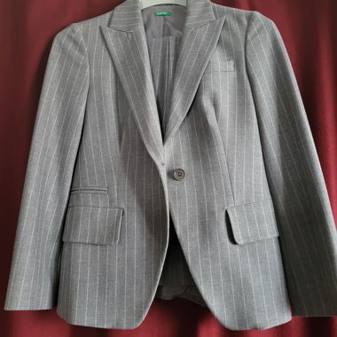 Pinstripe Suit