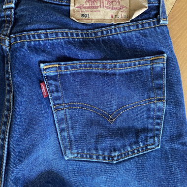 Levis blue jeans