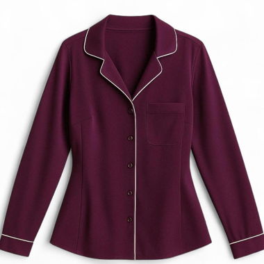 Intimissimi purple pajama blouse 