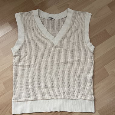 Strickweste ohne Ärmel