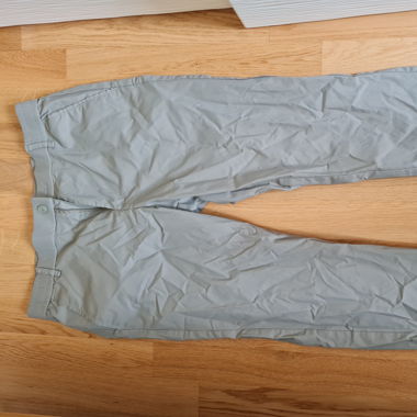 Pantalon gris/vert