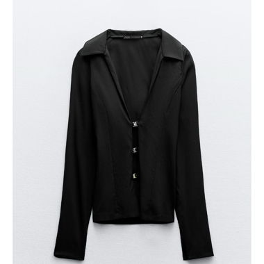 Chemise noir Zara 