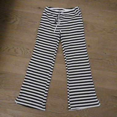 Striped Pants with Drawstring