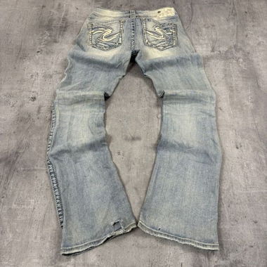 Jeans Vintage Miss Me Style Bootcut Taille Basse (M)