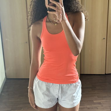 Débardeur sport corail