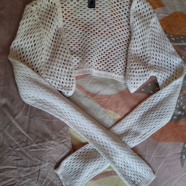 Forever 21 Net Knit Top