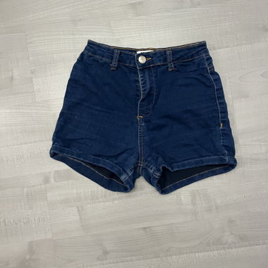Shorts en jeans bleus