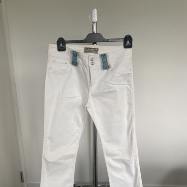 Allen Scwartz White Jeans